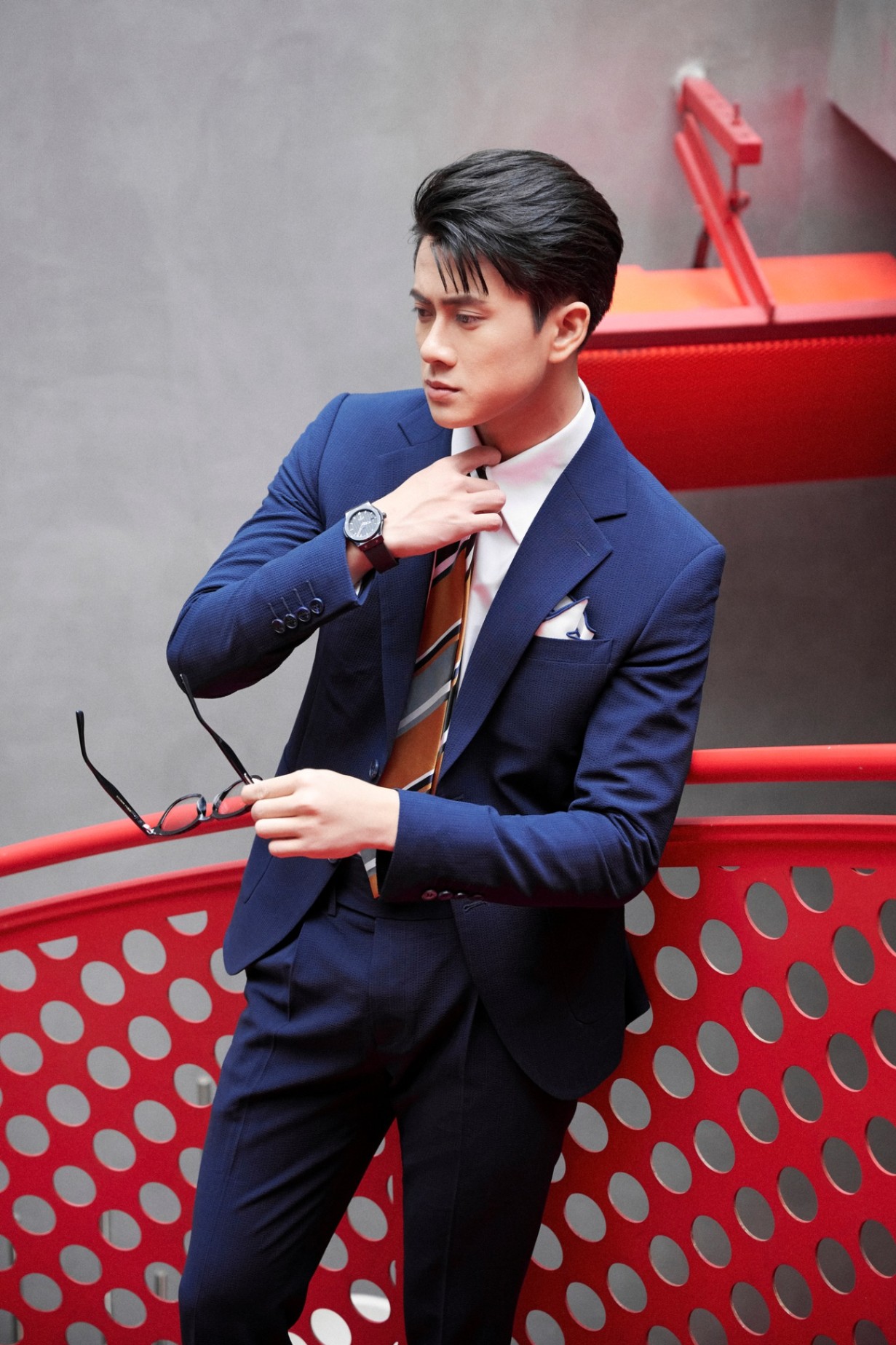 VTK Peak Lapel Pulse-Blue 56574-13#