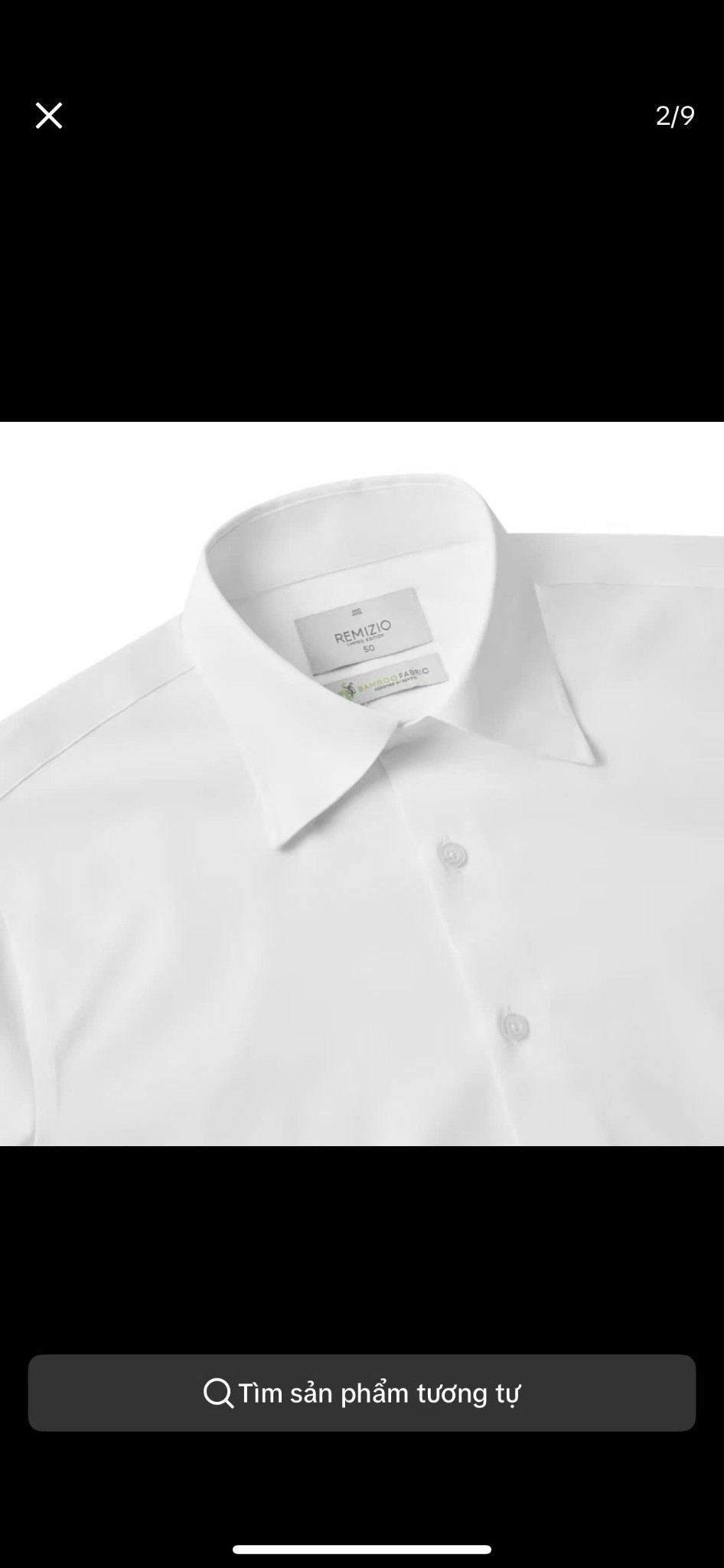 Sơ Mi Thiết Kế Trắng Narrow Point collar SM39#