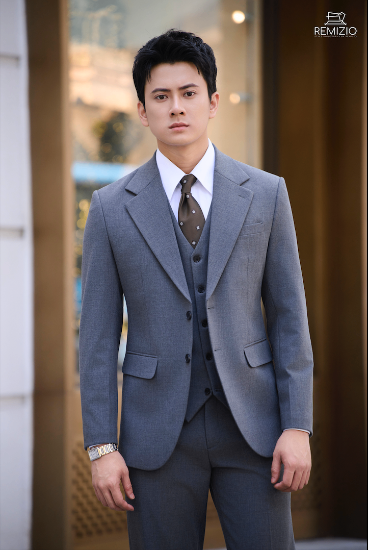 Vest Silver Grey 3011-2#_May đo