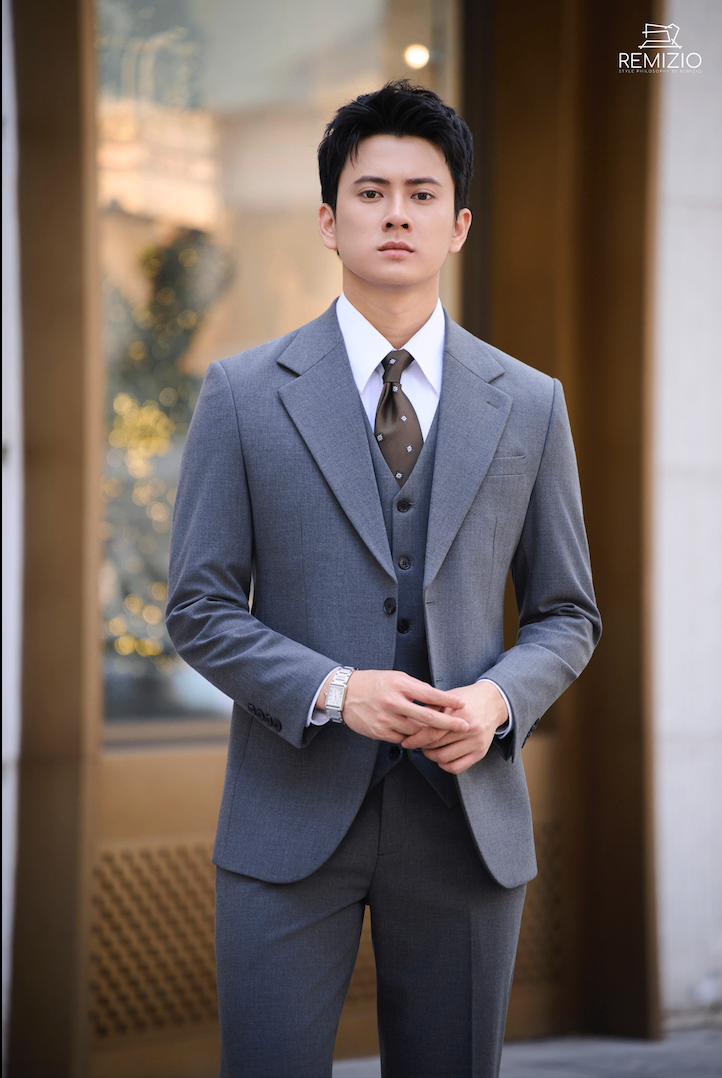 Vest Silver Grey 3011-2#_May đo