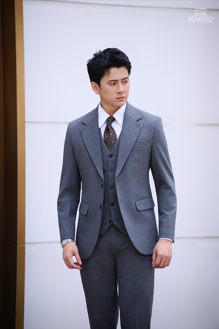 Vest Silver Grey 3011-2#_May đo