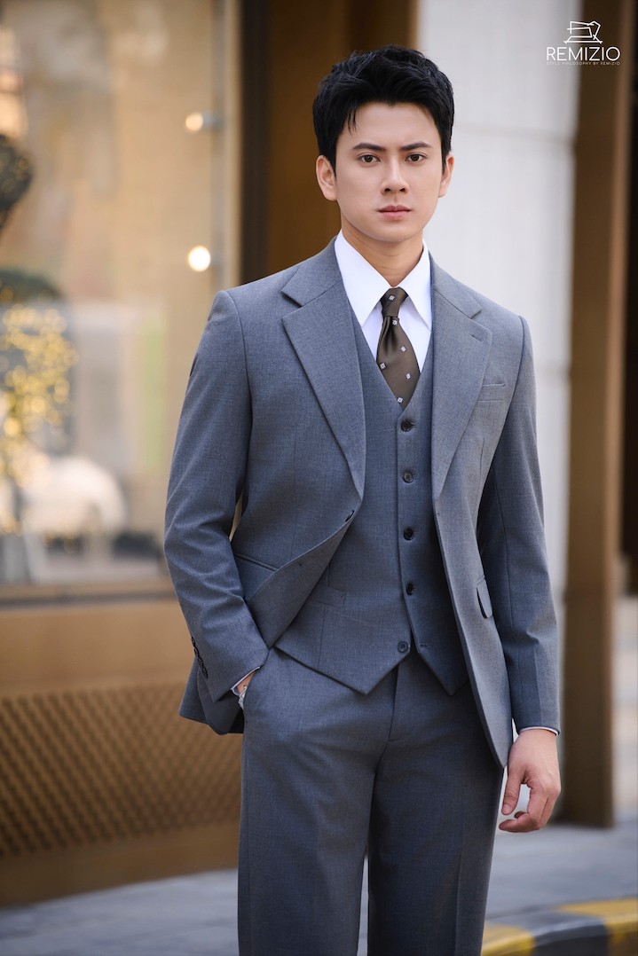 Vest Silver Grey 3011-2#_May đo