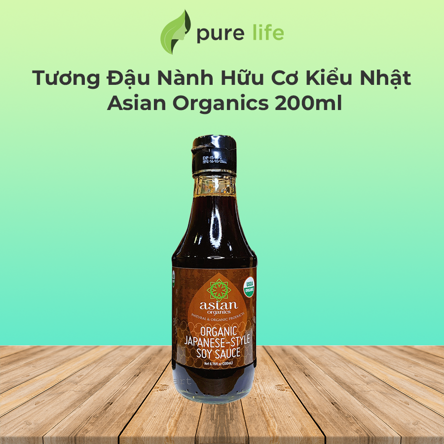 Tương Đậu Nành Hữu Cơ Phong Cách Nhật Bản Asian Organics 200ml