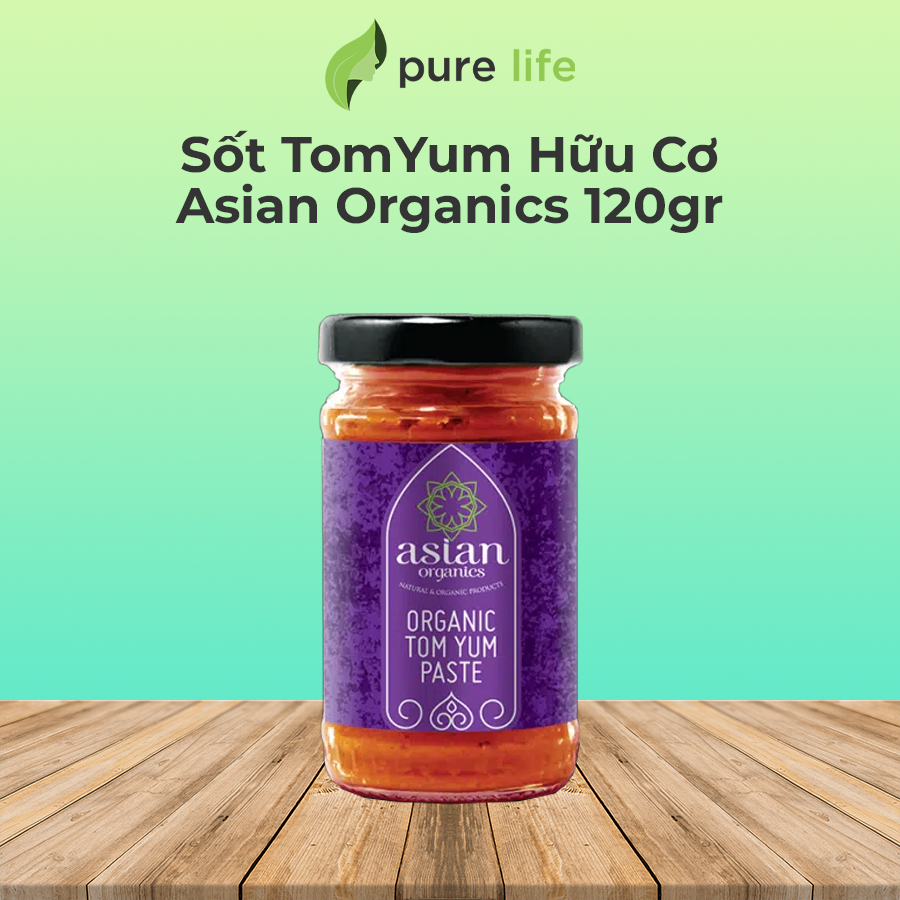 Sốt TomYum Hữu Cơ Asian Organics 120gr