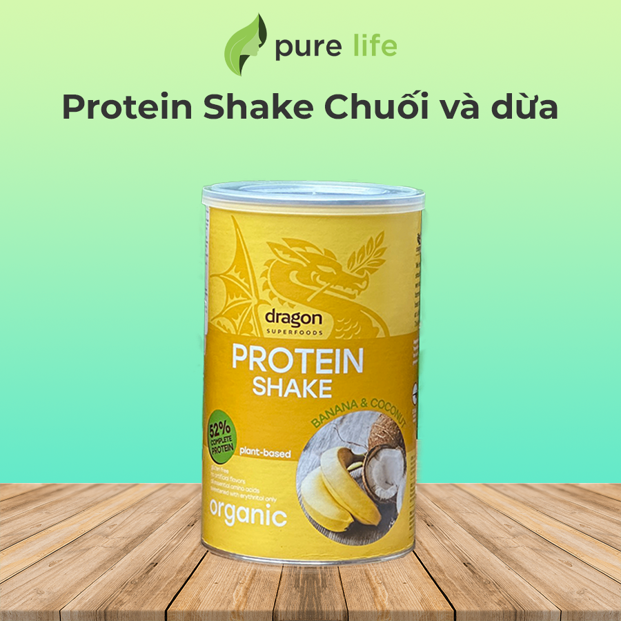 Protein shake chuối và dừa 450g