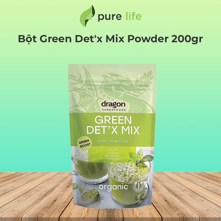 Bột Green Det'x Mix Powder 200gr