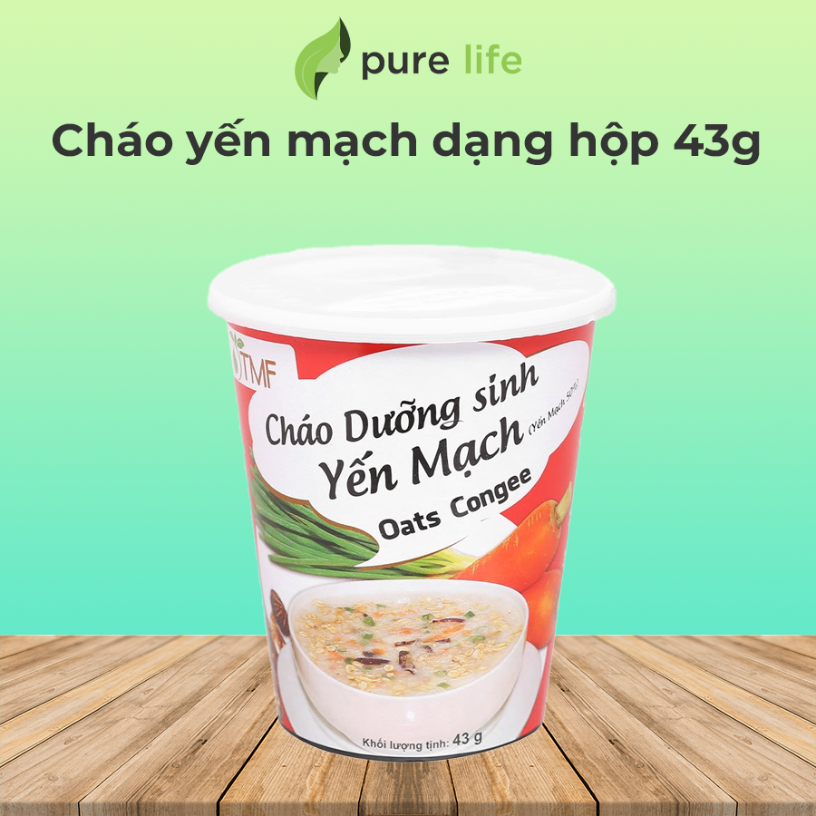 Cháo Yến Mạch dạng ly(hộp) 43gr