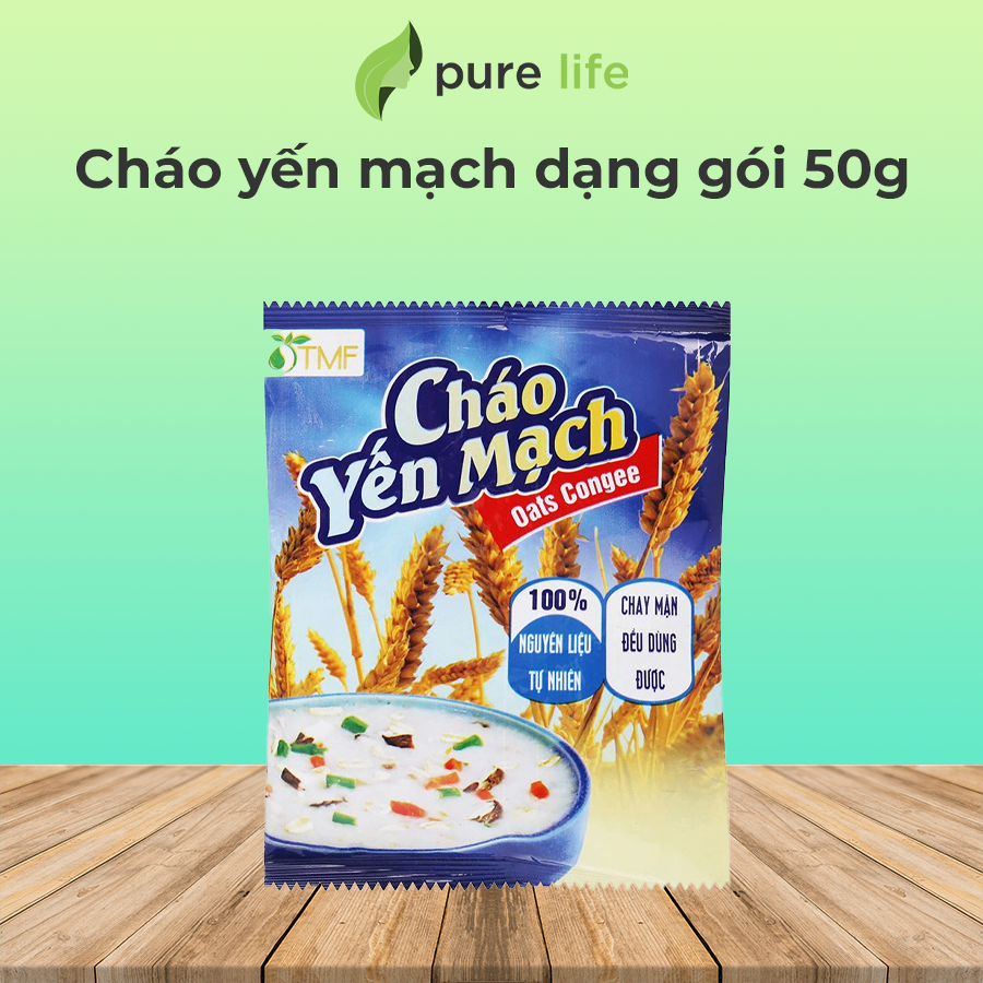 Cháo yến mạch dạng gói 50g