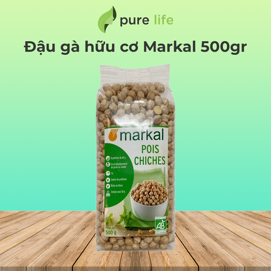 Đậu gà hữu cơ Markal 500gr