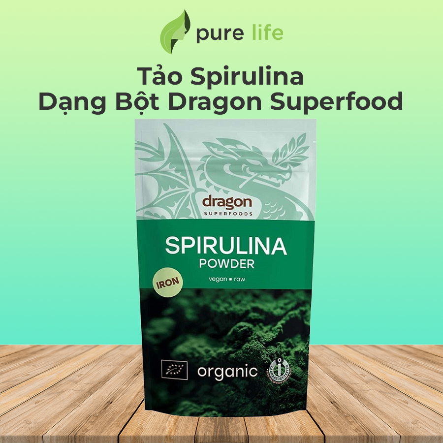 Tảo Spirulina - Dạng Bột Dragon Superfood