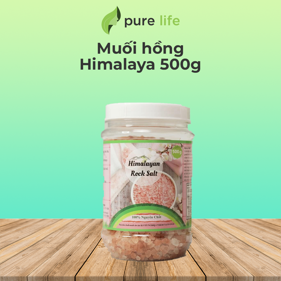 Muối hồng Himalaya 500gr