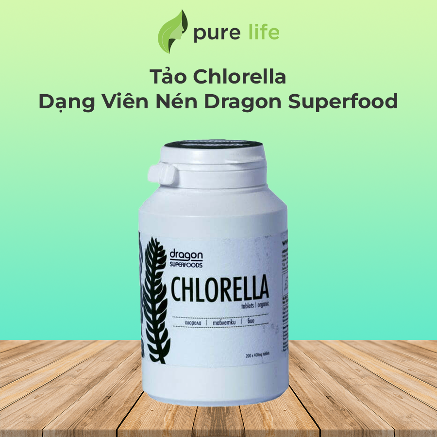 Tảo Chlorella - Dạng Viên Nén Dragon Superfood