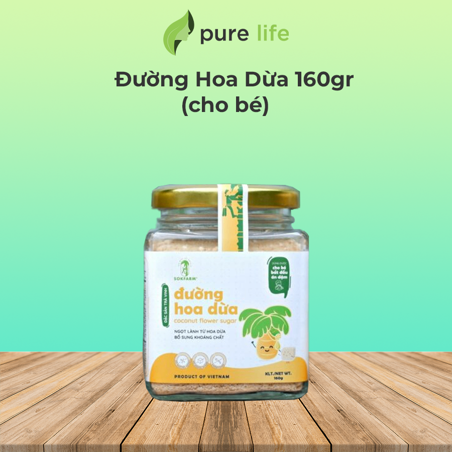 Đường Hoa Dừa 160gr - cho bé