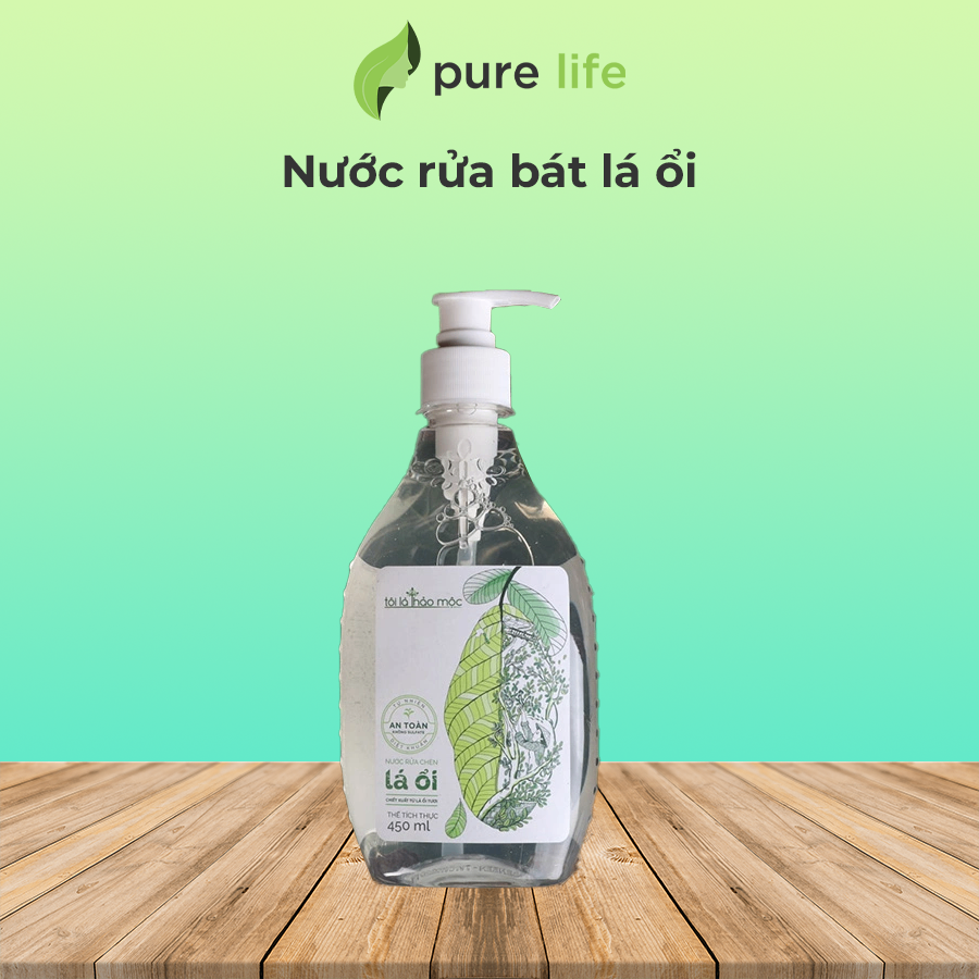 Nước rửa bát lá ổi 450ml