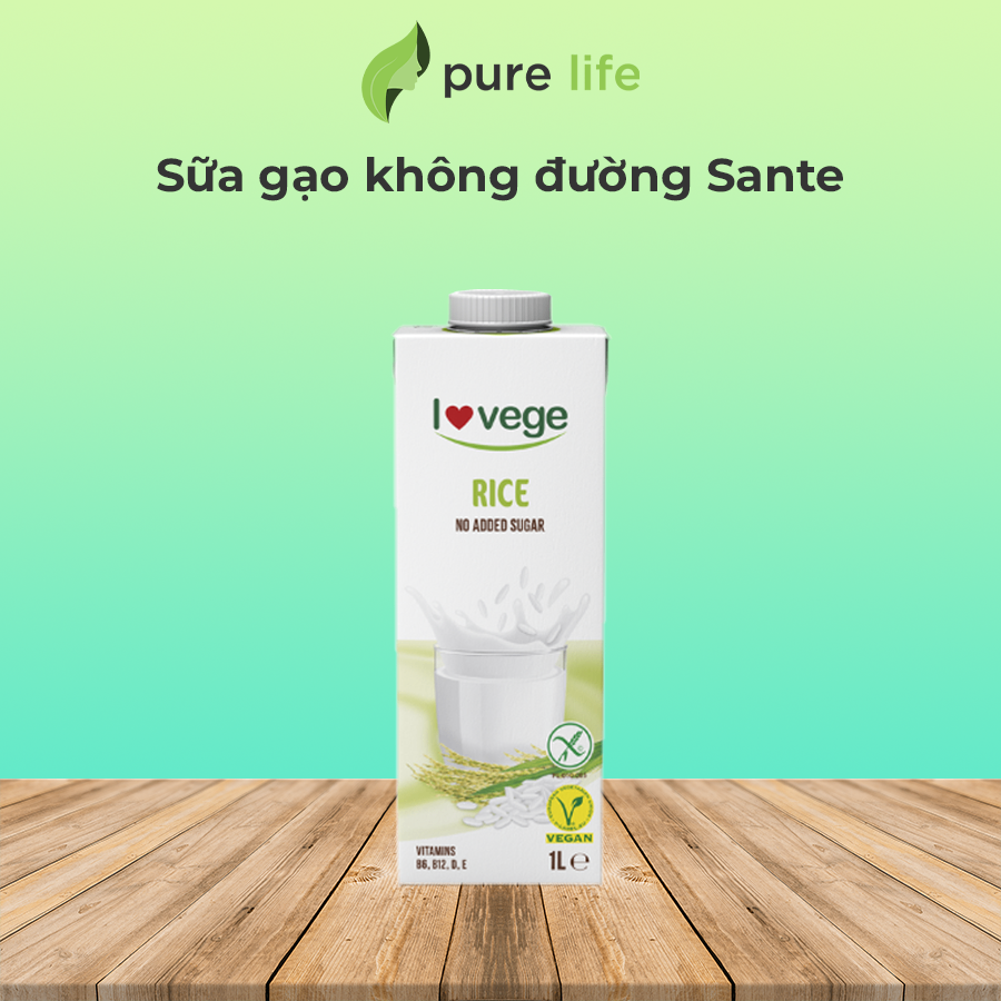 Sữa gạo không đường Sante