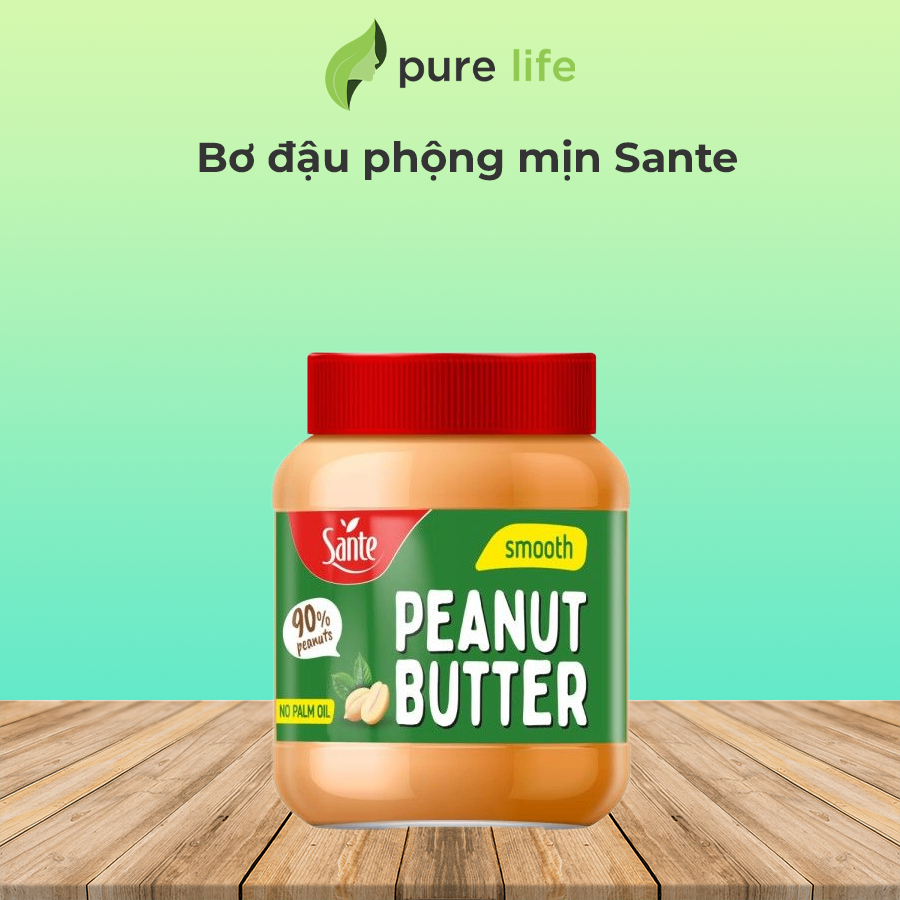 Bơ đậu phộng mịn Sante