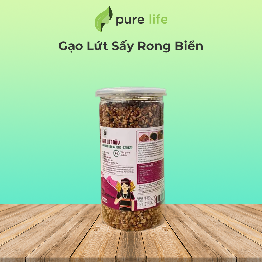 Gạo Lứt Sấy Rong Biển