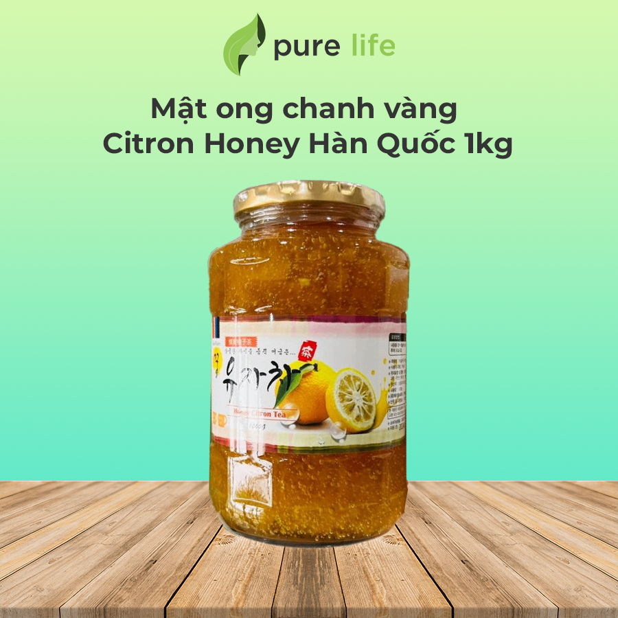 Mật ong chanh vàng Citron Honey Hàn Quốc 1kg