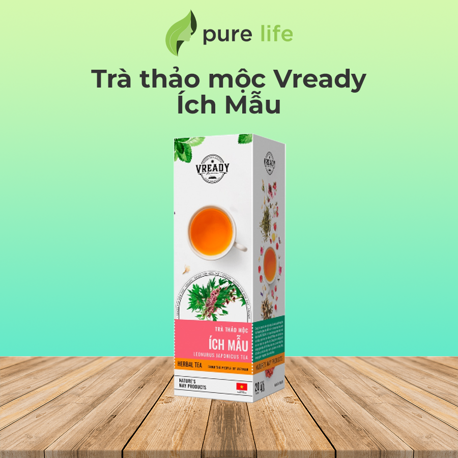 Trà thảo mộc Vready Ích mẫu