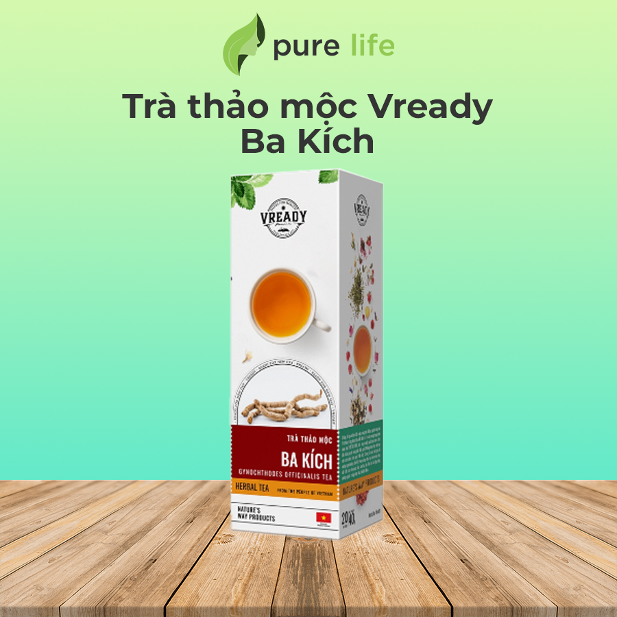 Trà thảo mộc Vready Ba kích