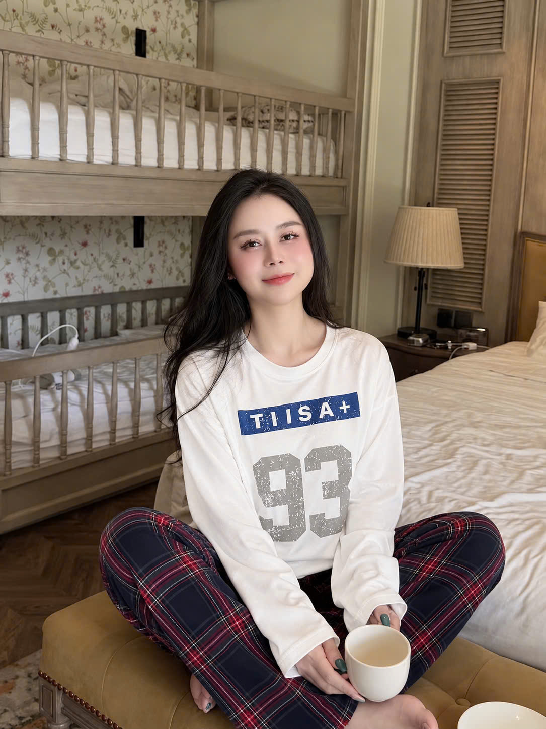 ANU462 - ÁO THUN NỮ GIẤY TRẮNG SỐ 93