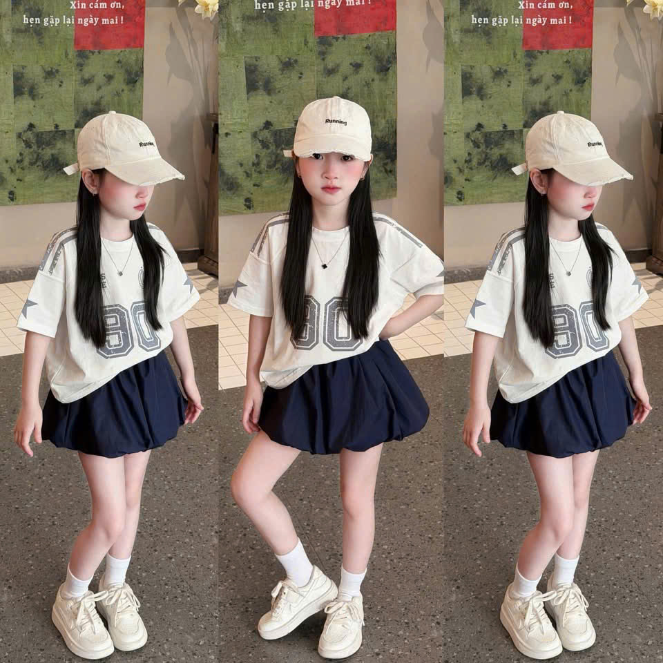 G038 - BỘ ĐÙI ĐÔI MẸ BÉ TRẮNG 90