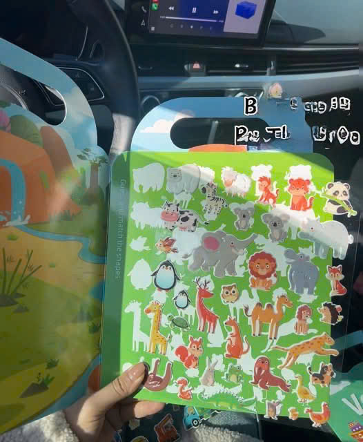PK298 - SET 6 QUYỂN DÁN STICKER CHO BÉ