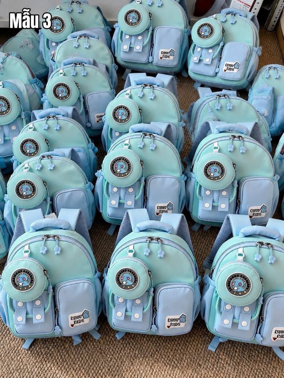 PK309 - BALO BÉ MẦM NON MINION