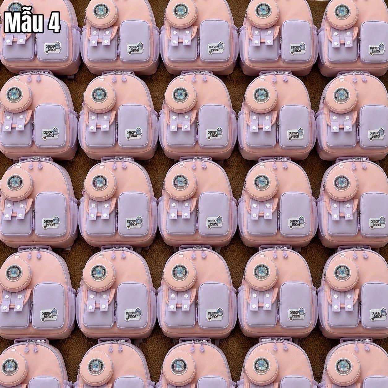 PK309 - BALO BÉ MẦM NON MINION