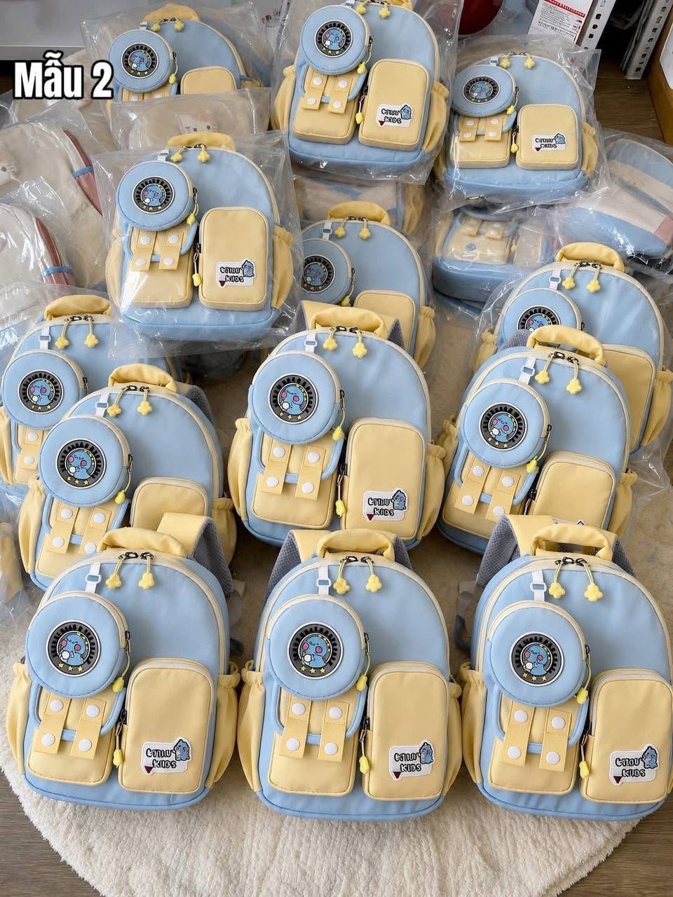 PK309 - BALO BÉ MẦM NON MINION