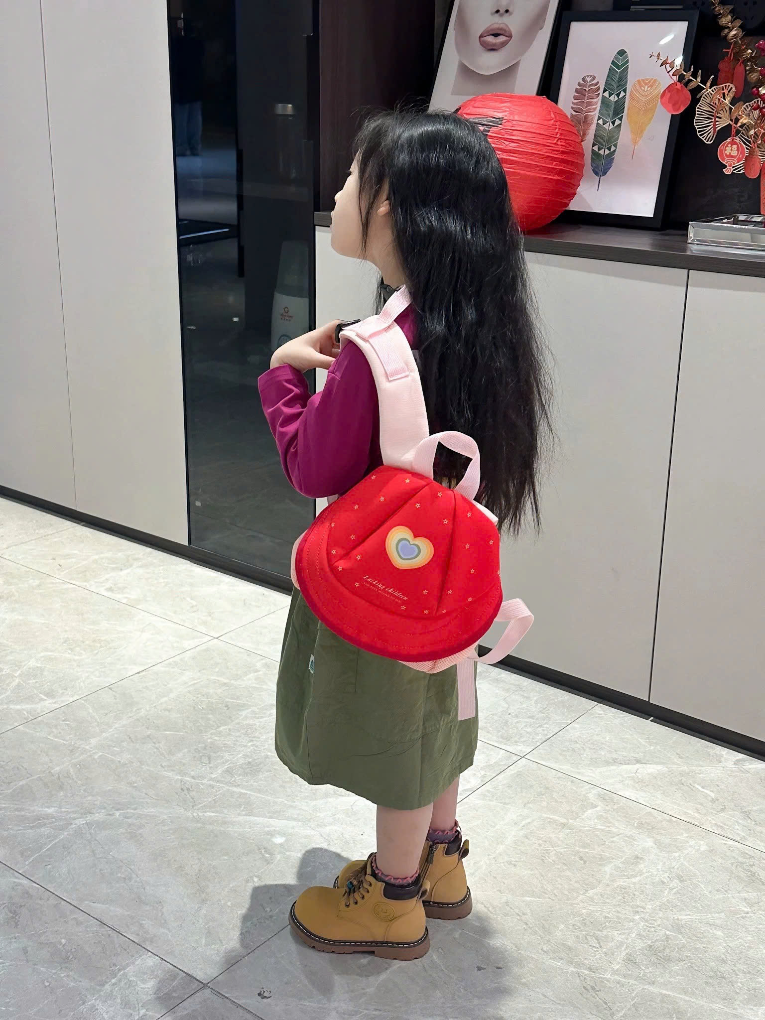 (CHỜ) PK317 - BALO HÌNH MŨ CHO BÉ
