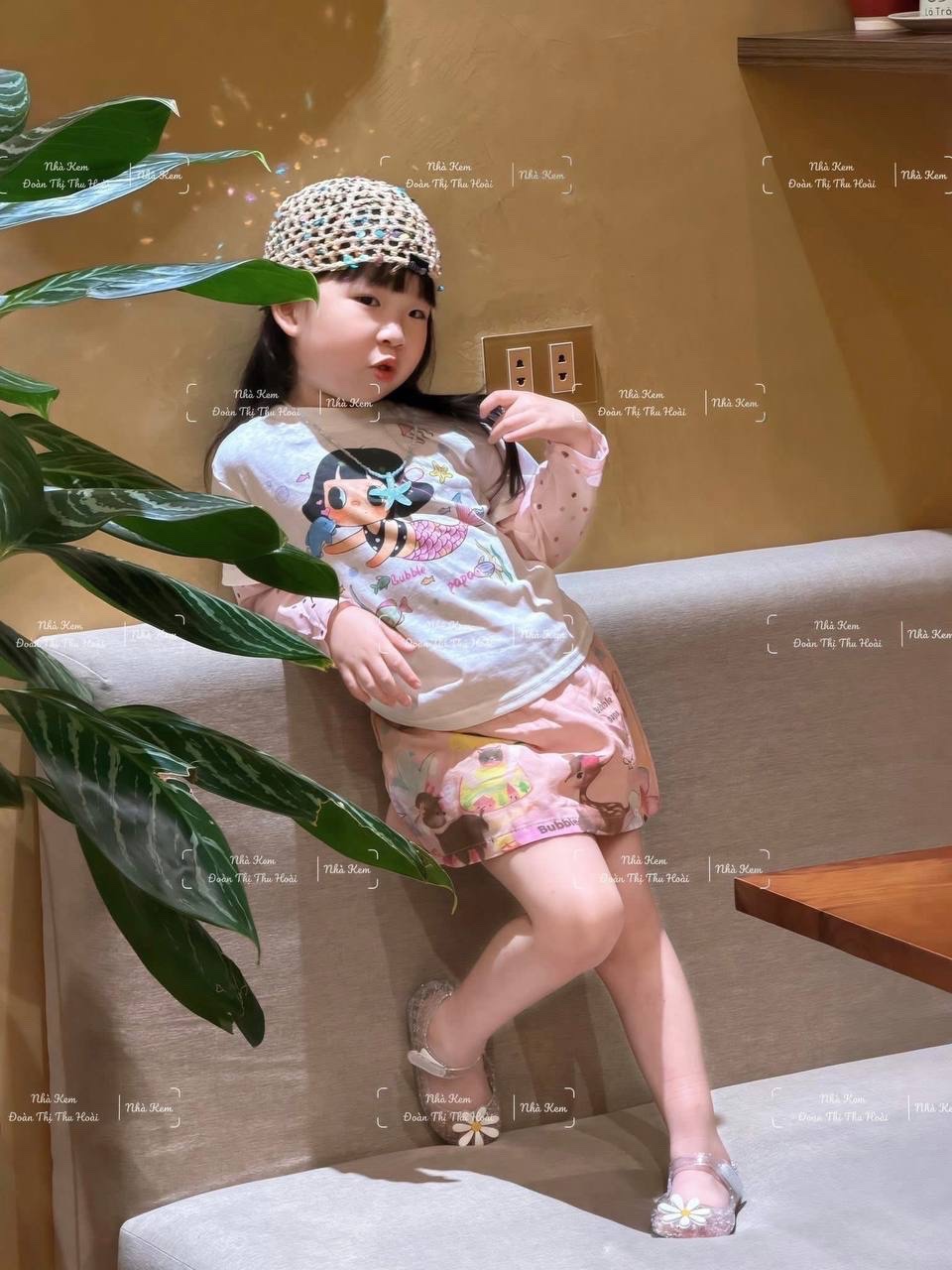 PK319 - DÉP BÉ GÁI MỀM DẺO TRONG SUỐT