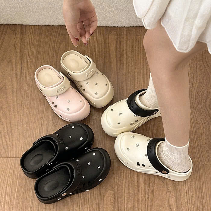 (CHỜ) PK325 - DÉP CROCS ĐÍNH SAO MPB