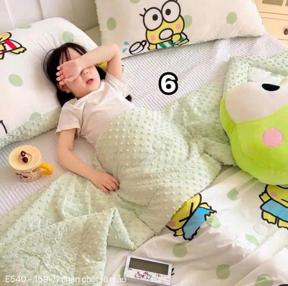(CHỜ) PK341 - CHĂN MÙA HÈ CỰC MỀM MÁT CHO BÉ