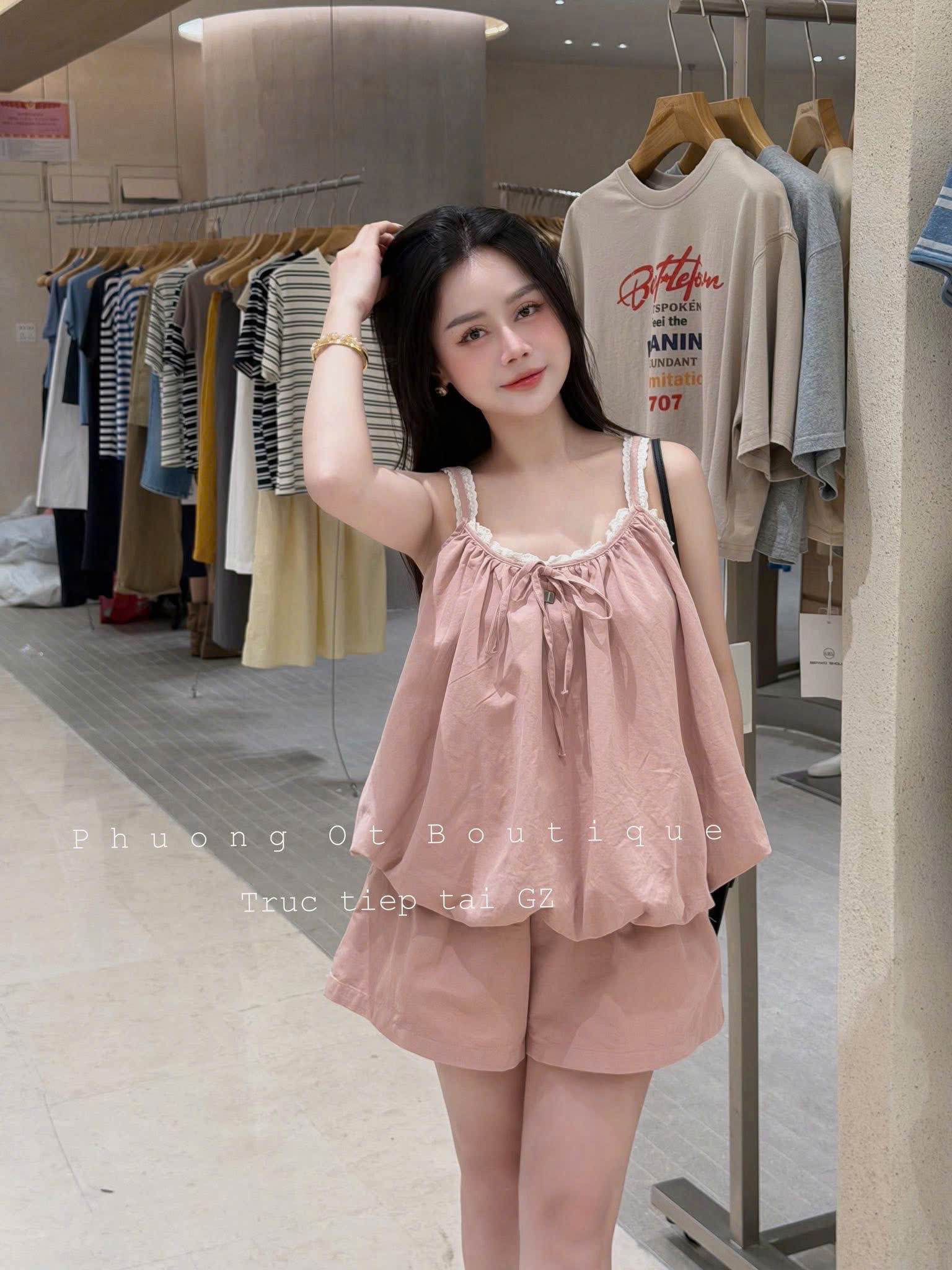 S369 - BỘ ĐÙI NỮ 2S PHỐI REN NƠ BỒNG GẤU