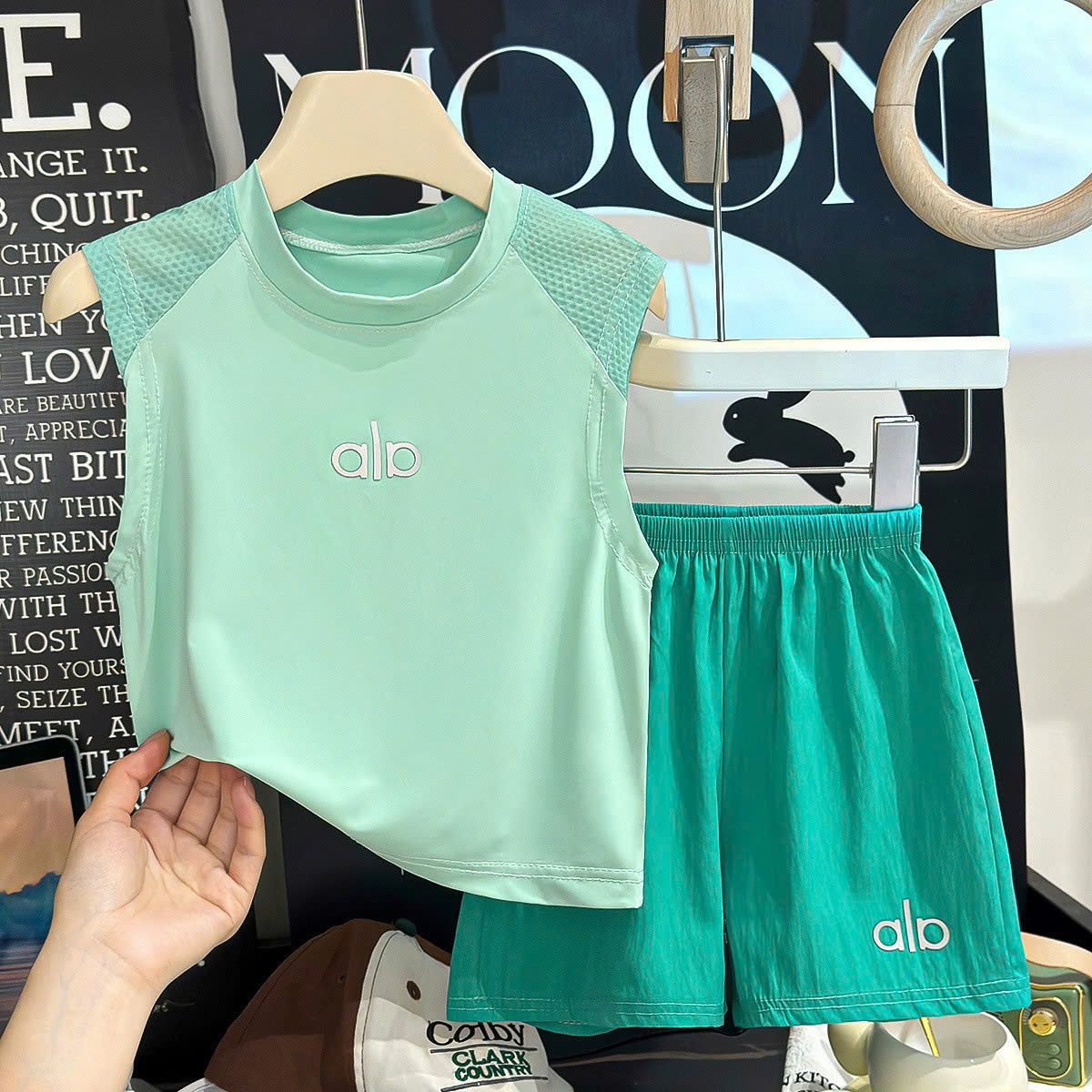 T292 - BỘ ĐÙI BÉ TRAI GÁI BA LỖ PHỐI LƯỚI alo