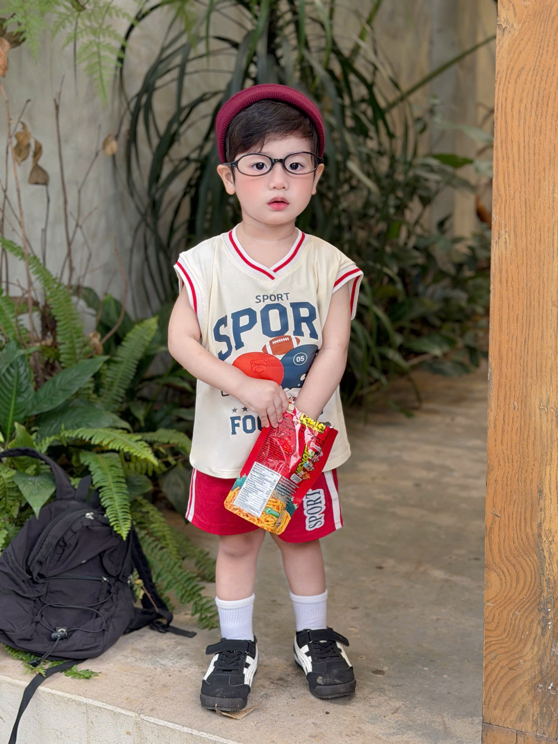 T293 - SET 3 BỘ ĐÙI BÉ TRAI BA LỖ THỂ THAO SPORT xanh be trắng