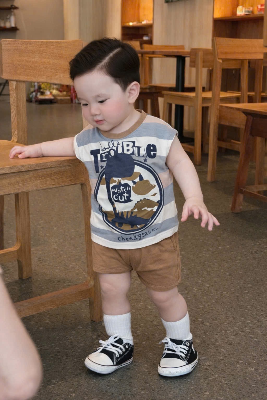 T253 - SET 3 BỘ ĐÙI BÉ TRAI BA LỖ CÁ SẤU GẤU