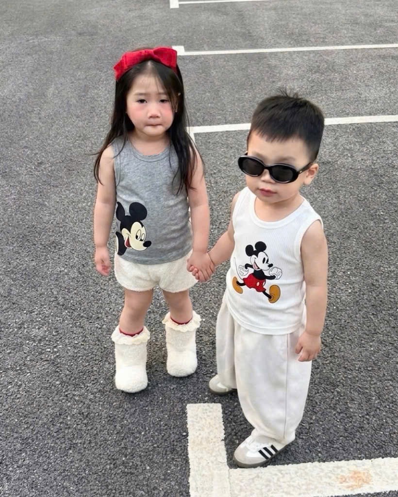 AB916 - SET 4 ÁO BÉ TRAI BA LỖ MICKEY