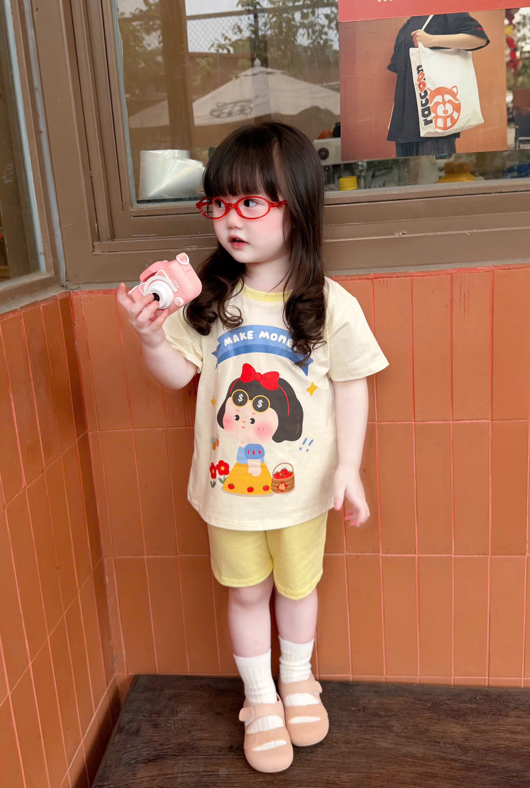 G975 - SET 2 BỘ ĐÙI BÉ GÁI CÔNG CHÚA NHÍ