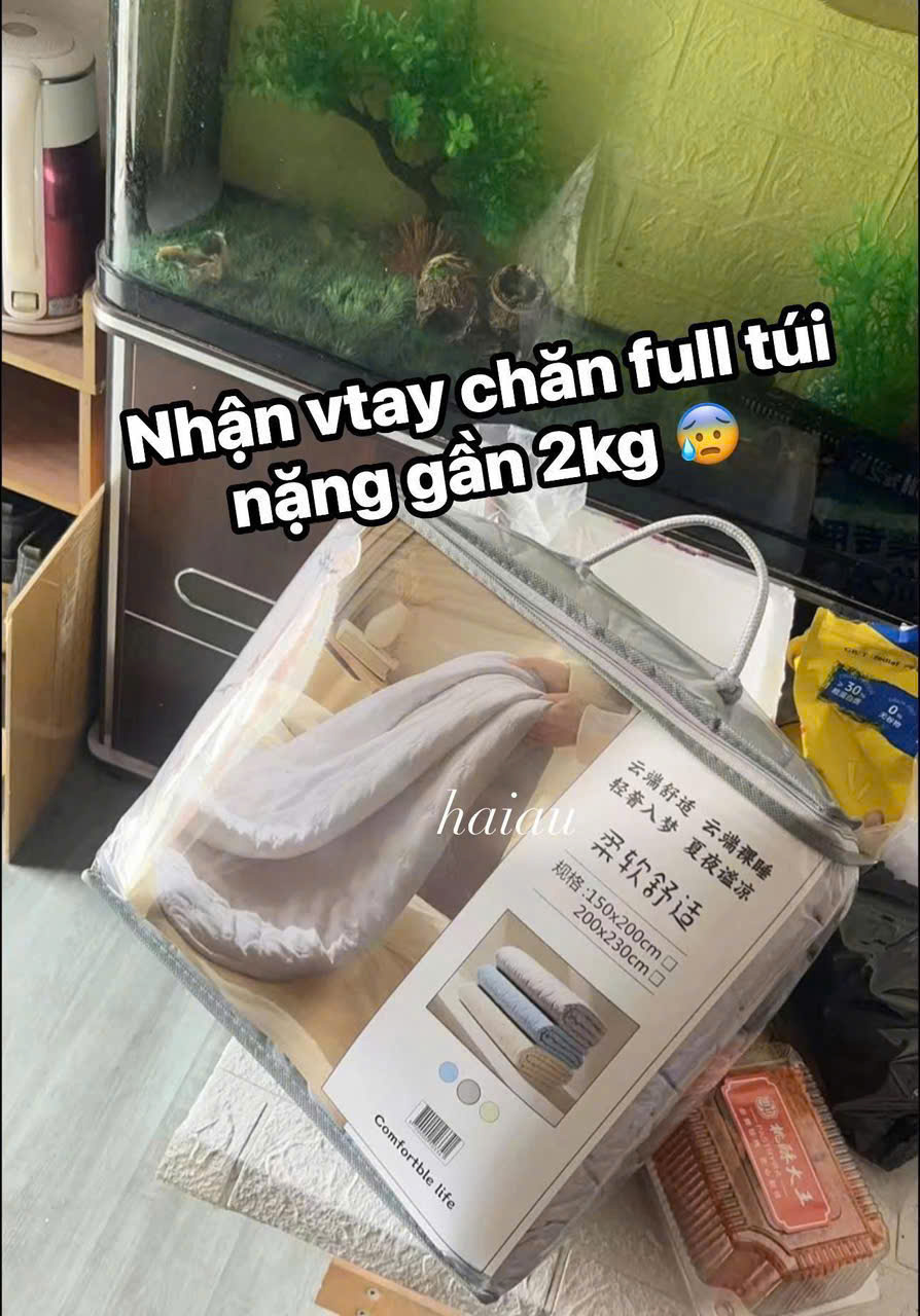 (chờ) PK321 - CHĂN ĐIỀU HÒA NỘI ĐỊA TRUNG 2X2M3
