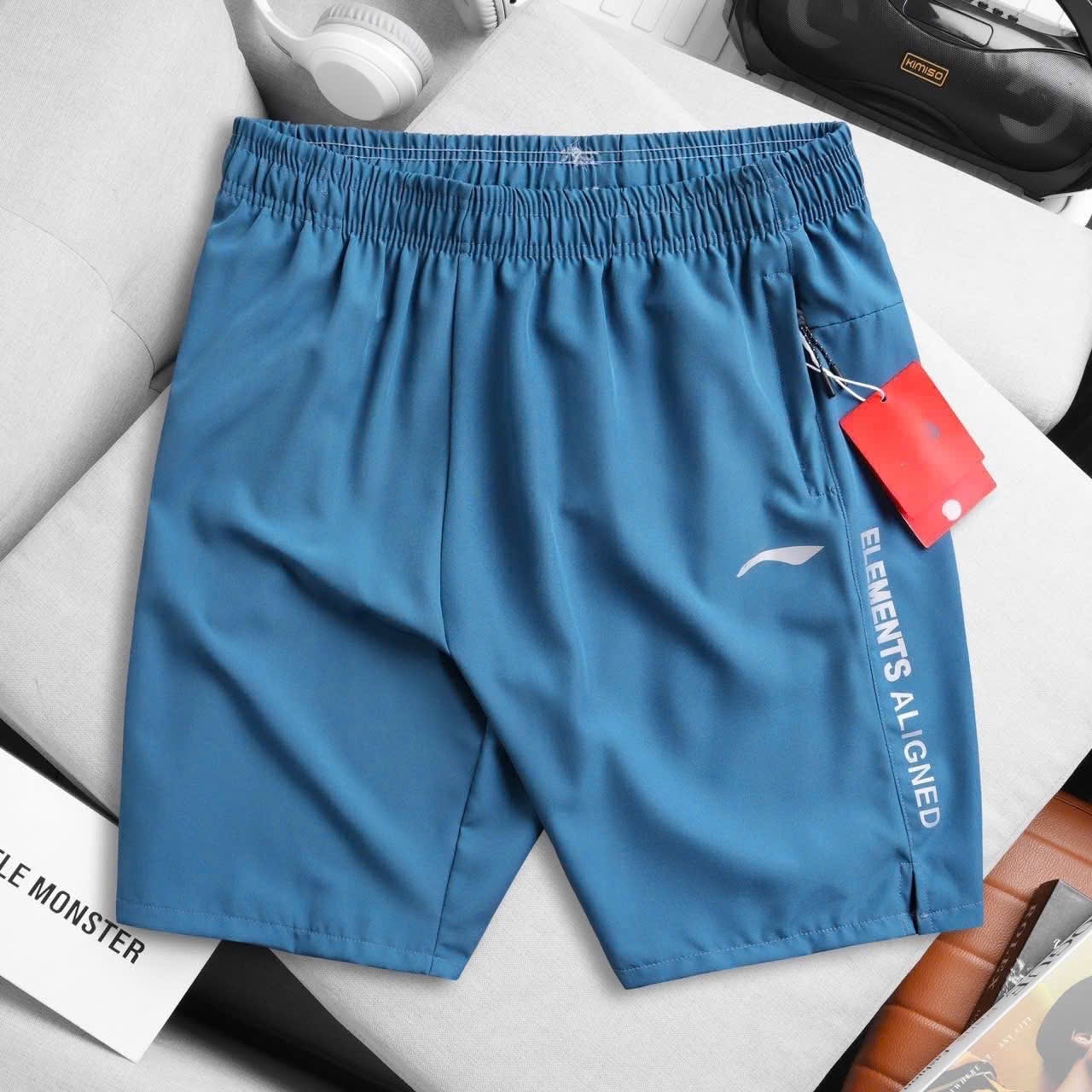 QNA50 - SET 4 QUẦN ĐÙI NAM ELEMENT đen than xanh xám