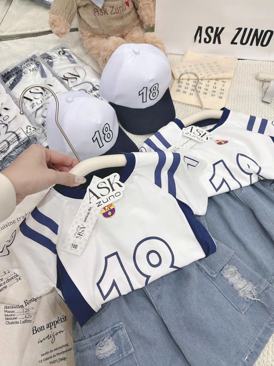 T198 - BỘ ĐÙI BÉ TRAI SỐ 18 QUẦN BÒ TÚI HỘP