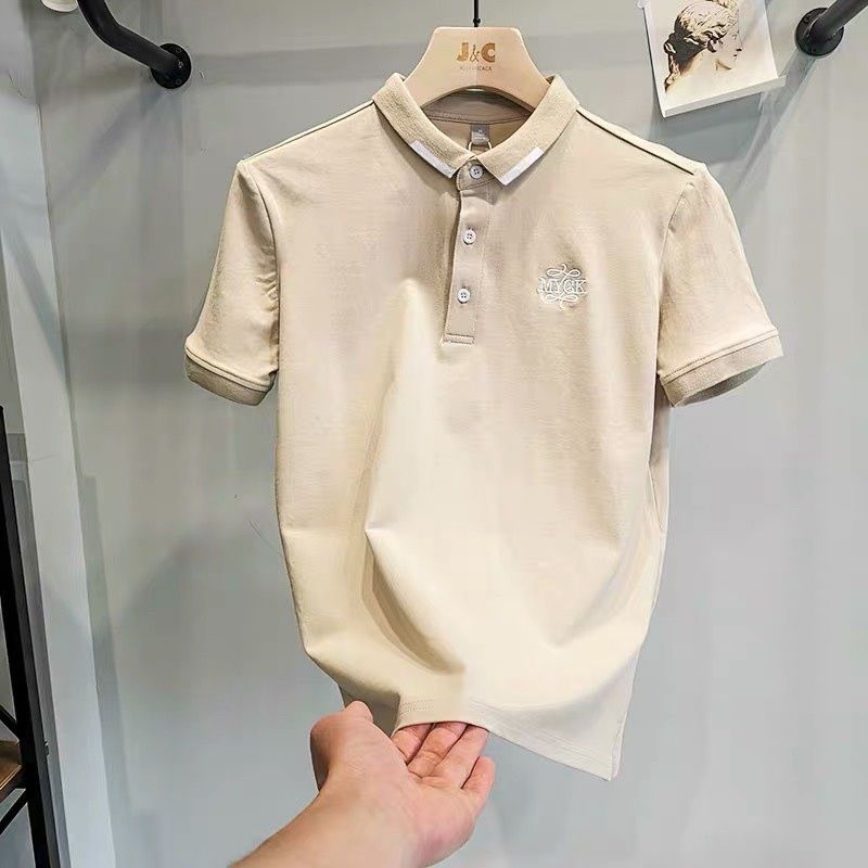 ANA29 - ÁO POLO NAM CỔ PHỐI THÊU MYCK