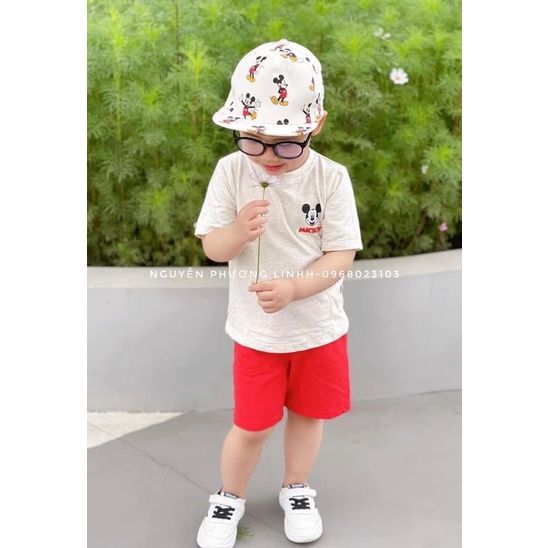 PK40 - MŨ LƯỠI TRAI HÌNH MICKEY CHO BÉ