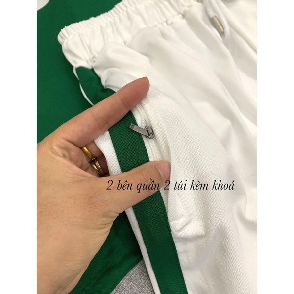 BNA103 - BỘ ĐÙI TT NAM CÁ SẤU CỔ ĐỨC PHỐI VAI SỌC TRẮNG