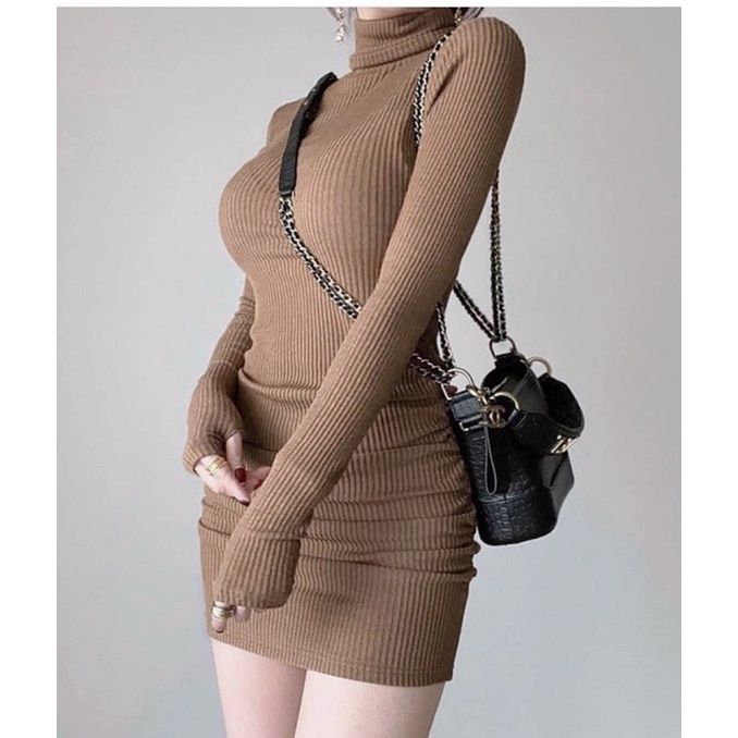V 2024 - Váy len body - Thời trang công sở nữ - Bazzi.vn