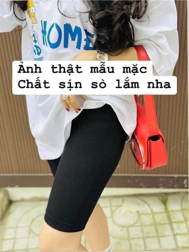 QNU367 - QUẦN LEGGING TĂM ĐÙI NỮ DÀY XỊN