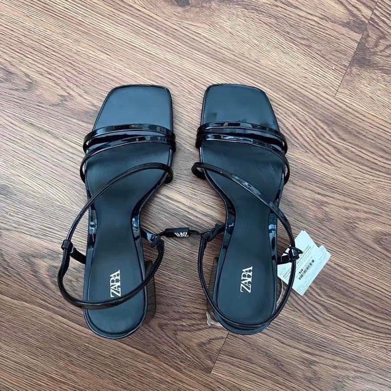 PK183 - GIÀY SANDAL ZARA CAO GÓT CHÉO FULLBOX