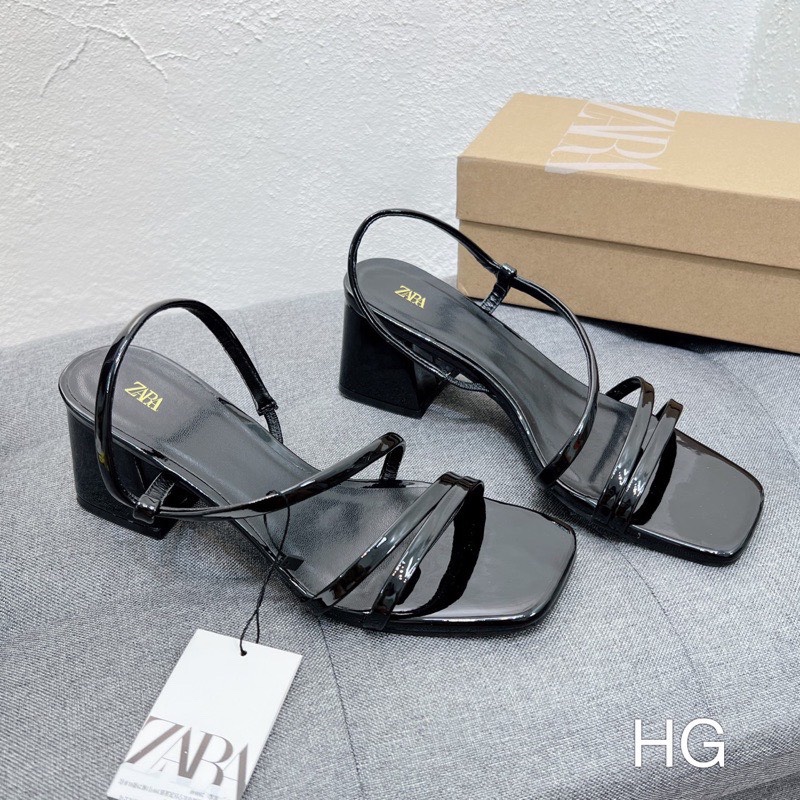 PK183 - GIÀY SANDAL ZARA CAO GÓT CHÉO FULLBOX